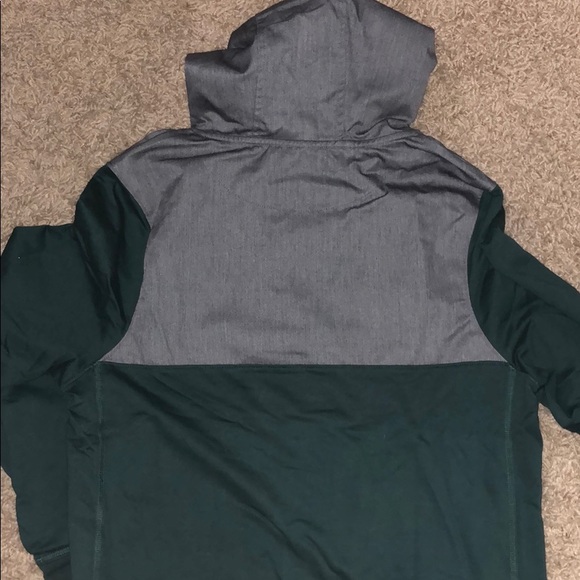 Mens medium quarter button hoodie - Picture 4 of 4